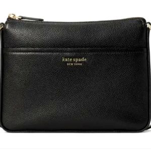 Kate Spade - crossbody leather rhinestone front bag